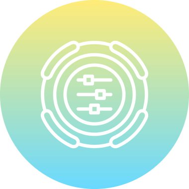 Web simgesi vektör illüstrasyonunu denetler