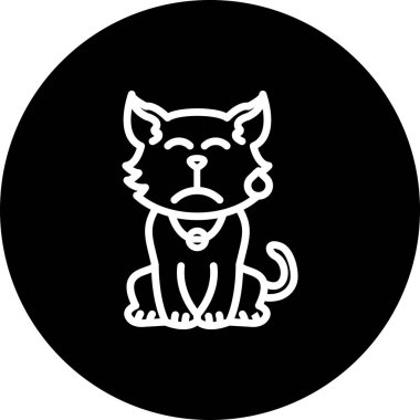 Soğuk Terli Kedi Temiz Damgalama Grafik ŞekliName