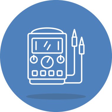 Multimetre Zarif Modern Markalaştırma Vektör Varlığı