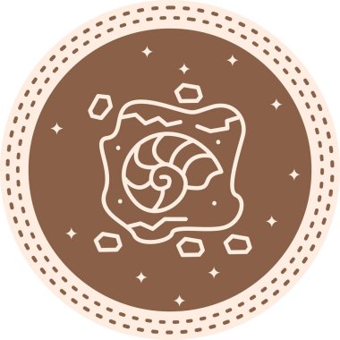 Fosil ağ simgesi, Arkeoloji sembolü