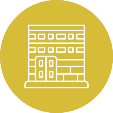 Kabe Yaratıcı İşlevsel Web Grafik Sembolü