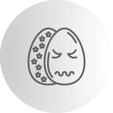 Paskalya İğrenç Yumurta Yenilikçi Minimum Ürün Tasarımı Düzenlemesi