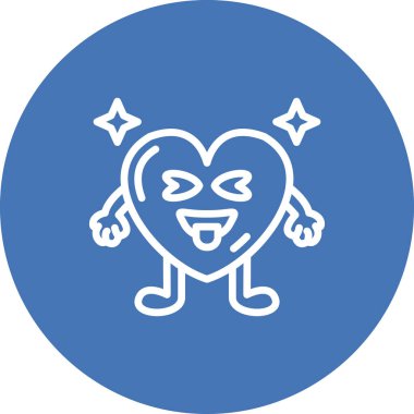 Kalp Dili Gelişmiş İşlevsel Web Arayüzü Sembolü