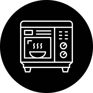 Mikrodalga Modern Soyut Yaratıcı Tasarım Varlığı