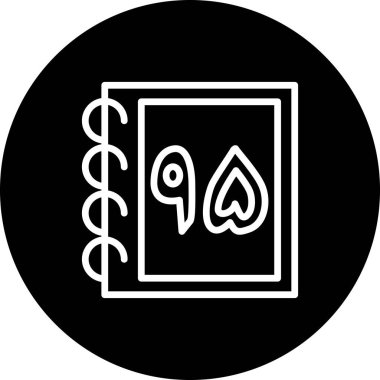 Doksan beş web simgesi vektör illüstrasyonu