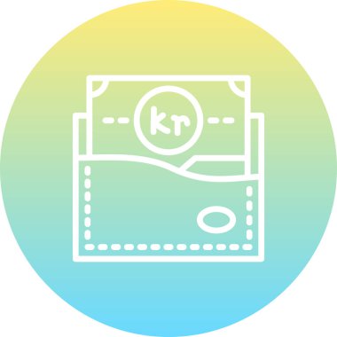 Estonya Cüzdan Yaratıcı Minimum Vektör Sanatı Özelliği