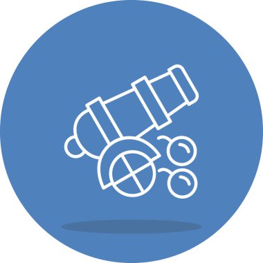 Cannon Yaratıcı Modern Düz Vektör Tasarımı