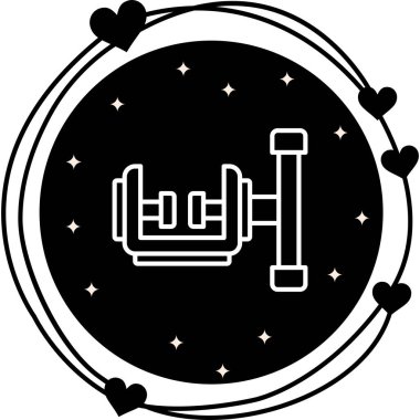 Boru Mengenesi Profesyonel Temiz Düz Grafik Özelliği