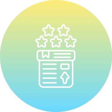 Ürün Yüksek Çözünürlüklü Düz Tasarım Sembolü