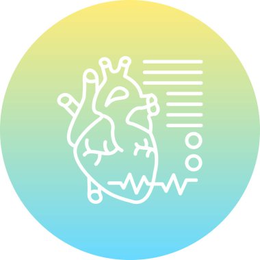 Bradikardi Belirgin Vibrant Dijital Grafik Özelliği