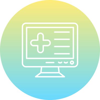 Medikal Yazılım Yenilikçi Modern Yaratıcı Grafik Özelliği