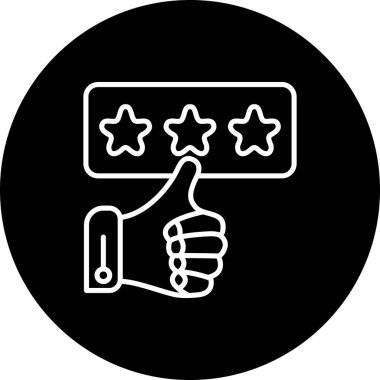 Yıldız Beğeni Özel Vektör Tasarımı Varlığı