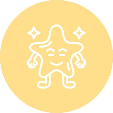 Mutlu Rahatlamış Seçkin Markalı Vektör Varlığı