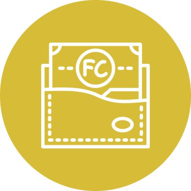 Cumhuriyet Kongo Cüzdanı Yüksek Çözünürlüklü Dinamik Tasarım Düzeni