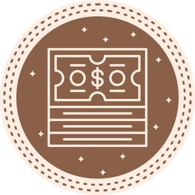 Para Notları Gelişmiş Yaratıcı Arayüz Grafik ŞekliName