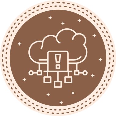 Bulut Tehdit Algılama Dengeli Profesyonel Düz Sanat Düzeni