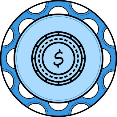 Anguilla Madeni Para Asgari Yüksek Çözünürlüklü Vektör Düzeni