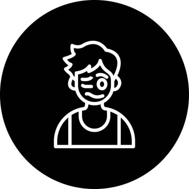 Sersem Çocuk Yüksek Kaliteli Özel Vektör Tasarımı