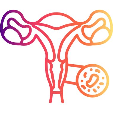 Servikal Tarama Eşsiz Soyut Damgalama Grafik ŞekliName