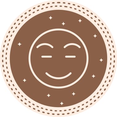 Mutlu Rahatlamış Dinamik Modern Yaratıcı Vektör Varlığı