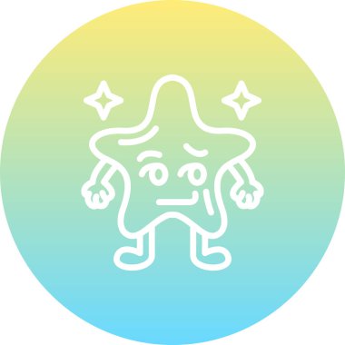 Smirk Yıldızı Ayırt Fonksiyonel İşlevsel Grafiksel Elementi