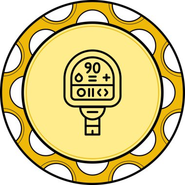 Glucose Meter Device, web simple icon