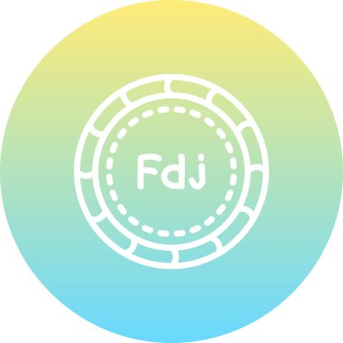 Cibuti Dinamik Modern Yaratıcı Vektör Varlığı