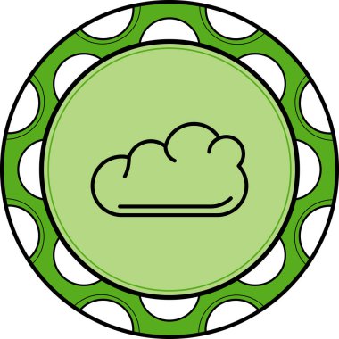 Bulut Tarzı Temiz Ürün Tasarımı Nesnesi