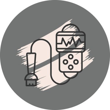 Ses web simgesi vektör illüstrasyonu