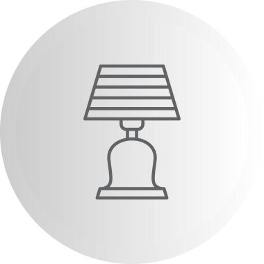 Lamba Minimum Düz Kullanıcı Deneyimi Sembolü