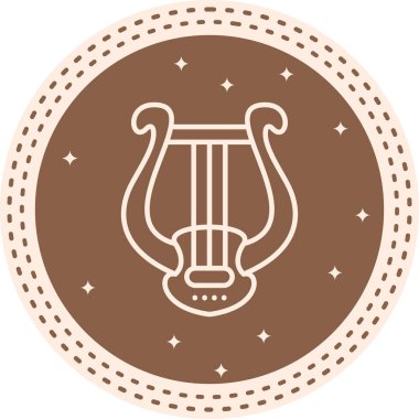 Lyre Eşsiz Soyut Markalaştırma Grafik ŞekliName