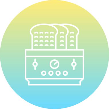 Tost makinesi Profesyonel Asgari Yaratıcı Grafik Nesnesi