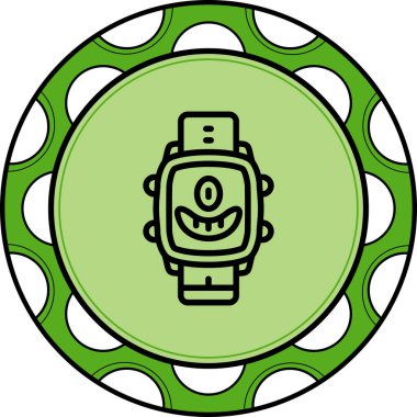 Tepegöz Entelektüel Özel Vektör Sanat Nesnesini İzle