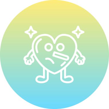 Yalancı Kalp Dengeli Özel Düz Vektör Düzeni