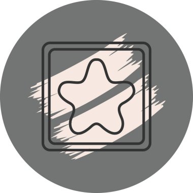 düz geribildirim simgesi vektör çizimi 