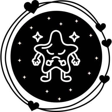 Buharlı Yıldız Profesyonel Temiz Kullanıcı Arayüzü Elemanı