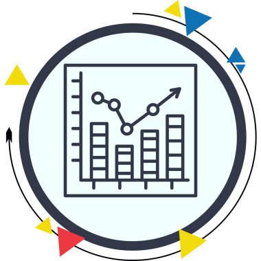 İşlem Çizelgesi Web simgesi vektör çizimi