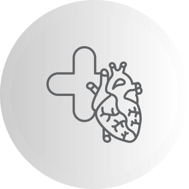 Kalp Sağlığı Dinamik Özel Dijital Sanat Düzenlemesi