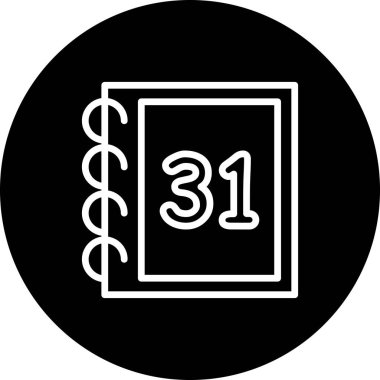 31 Web simgesi vektör illüstrasyonu