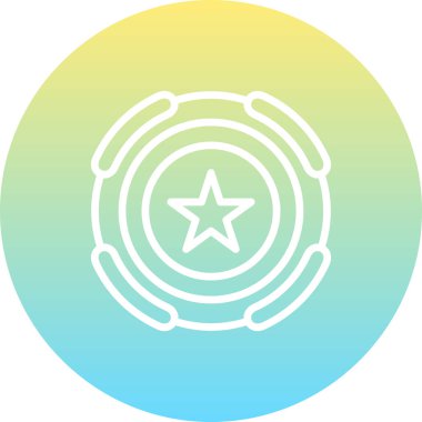 Yıldız Çizgisi Simgesi, Basit Resimler