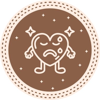 Sıcak Ter Yürek Premium Temiz Dijital Sanat Düzenlemesi