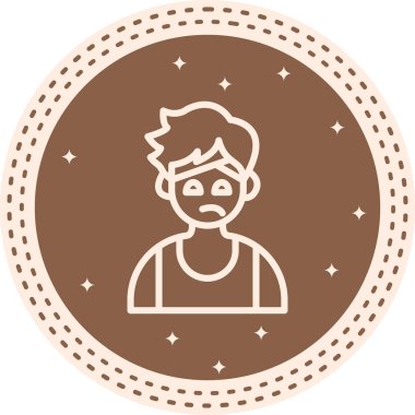 Çocuk Baş Bandajı Zarif Modern Yaratıcı Sanat Sembolü