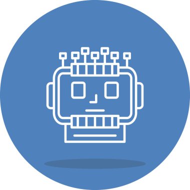 Chatbot Modern Soyut Yaratıcı Tasarım Varlığı