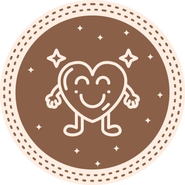 Kırmızı Kalp Yüksek Kaliteli Modern Vektör Elementi