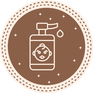 Baby Skin Care Stylish Modern Digital Art Object