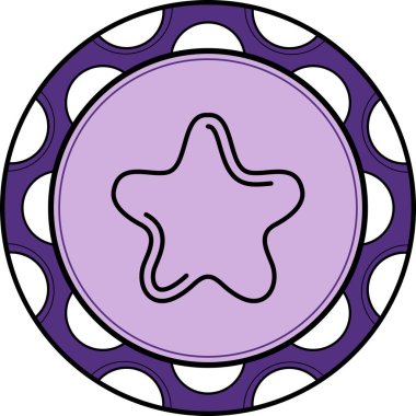 Yıldız Çizgisi Simgesi, Basit Resimler