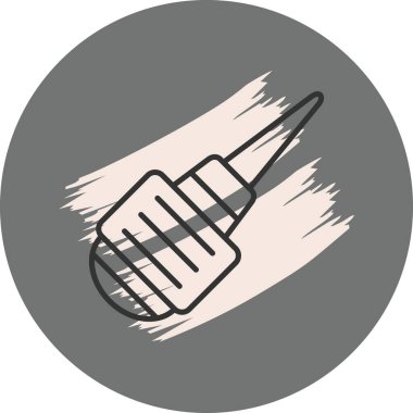 Pin Punch Modern Düz Vektör Tasarımı