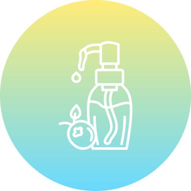 Kızılcık tohumu yağı şişesi. Dermatoloji kozmetik, cilt nemlendirici kozmetik