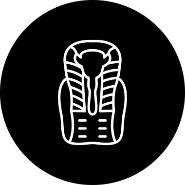 Mısır Firavun Simgesi, Basit İllüstrasyon