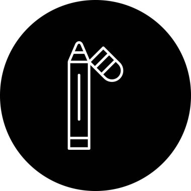 Pencil icon, vector illustration simple design